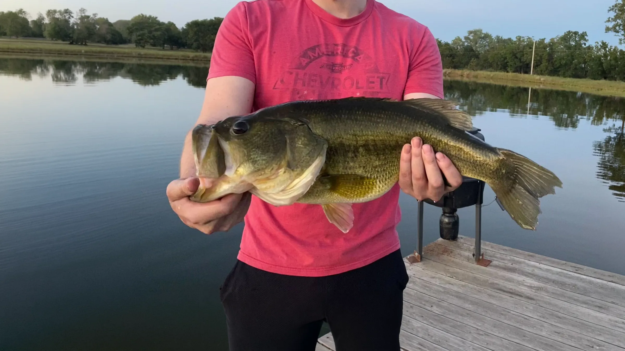 Customer's catch photo